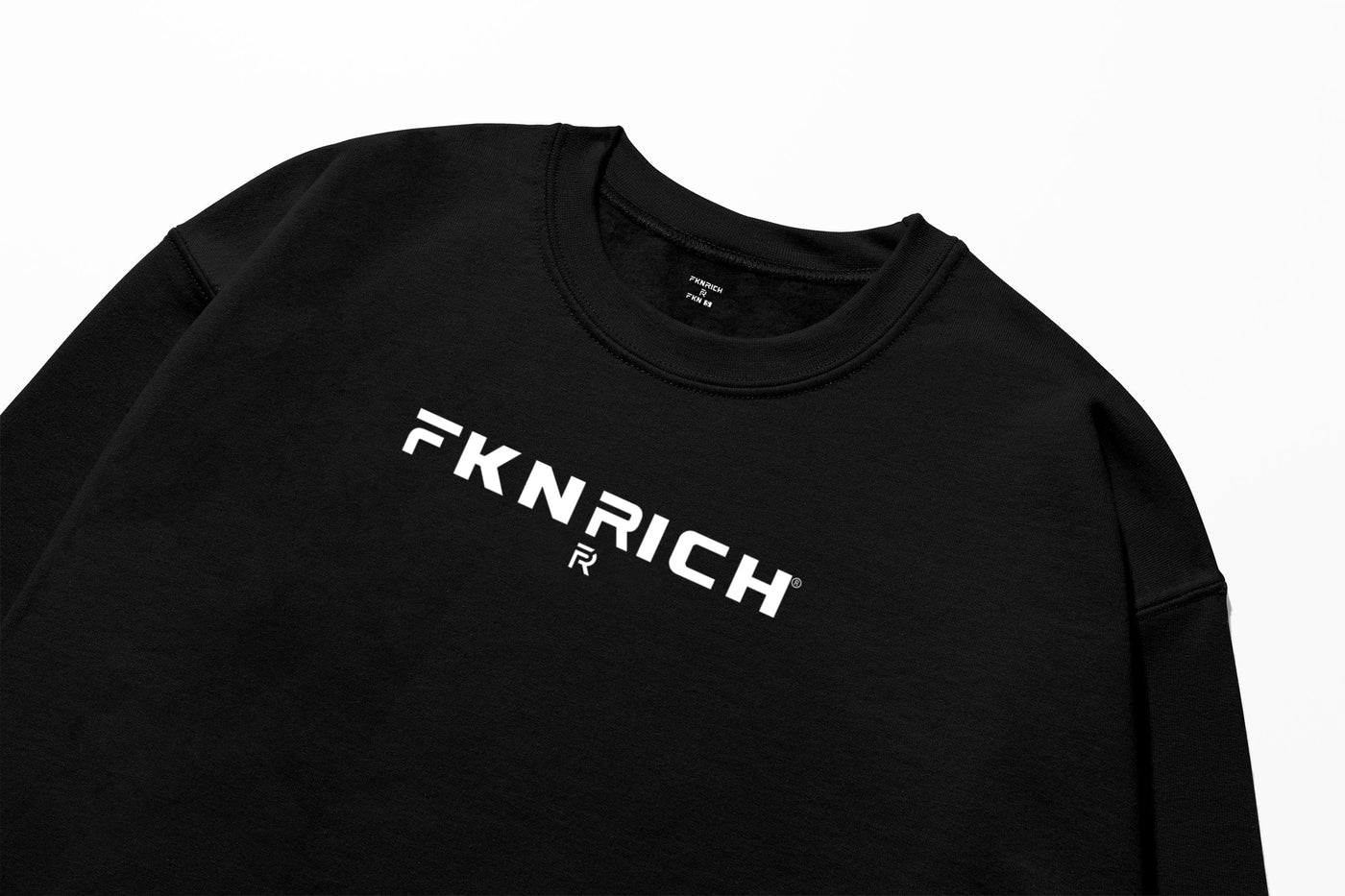 Block Crewneck - FKN Rich