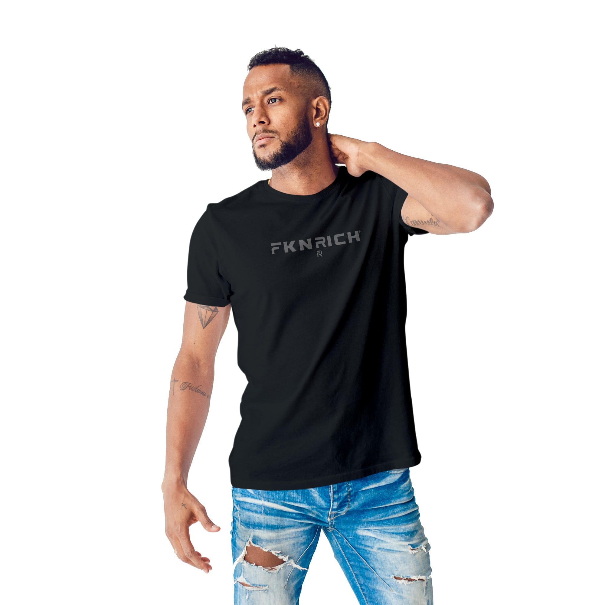 Reflective Block Tee - FKN Rich