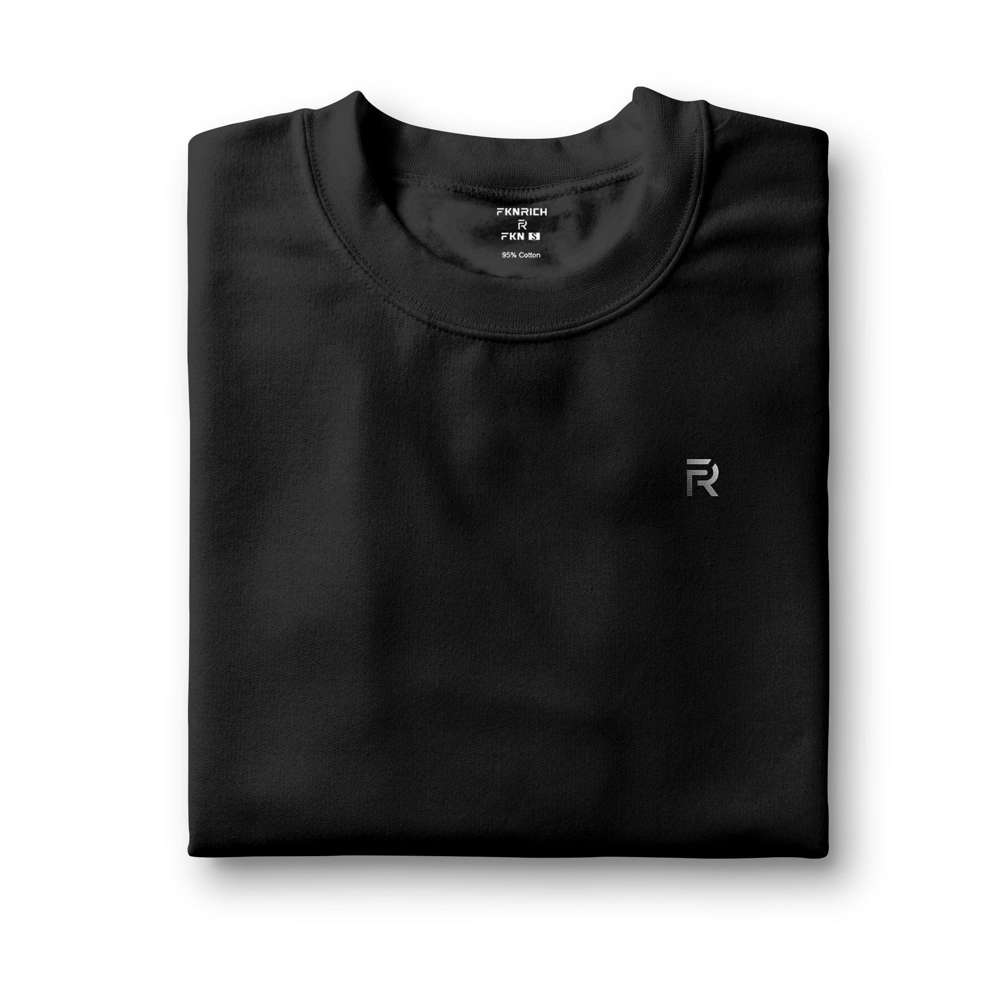 Basic Puff Logo Tee - FKN Rich