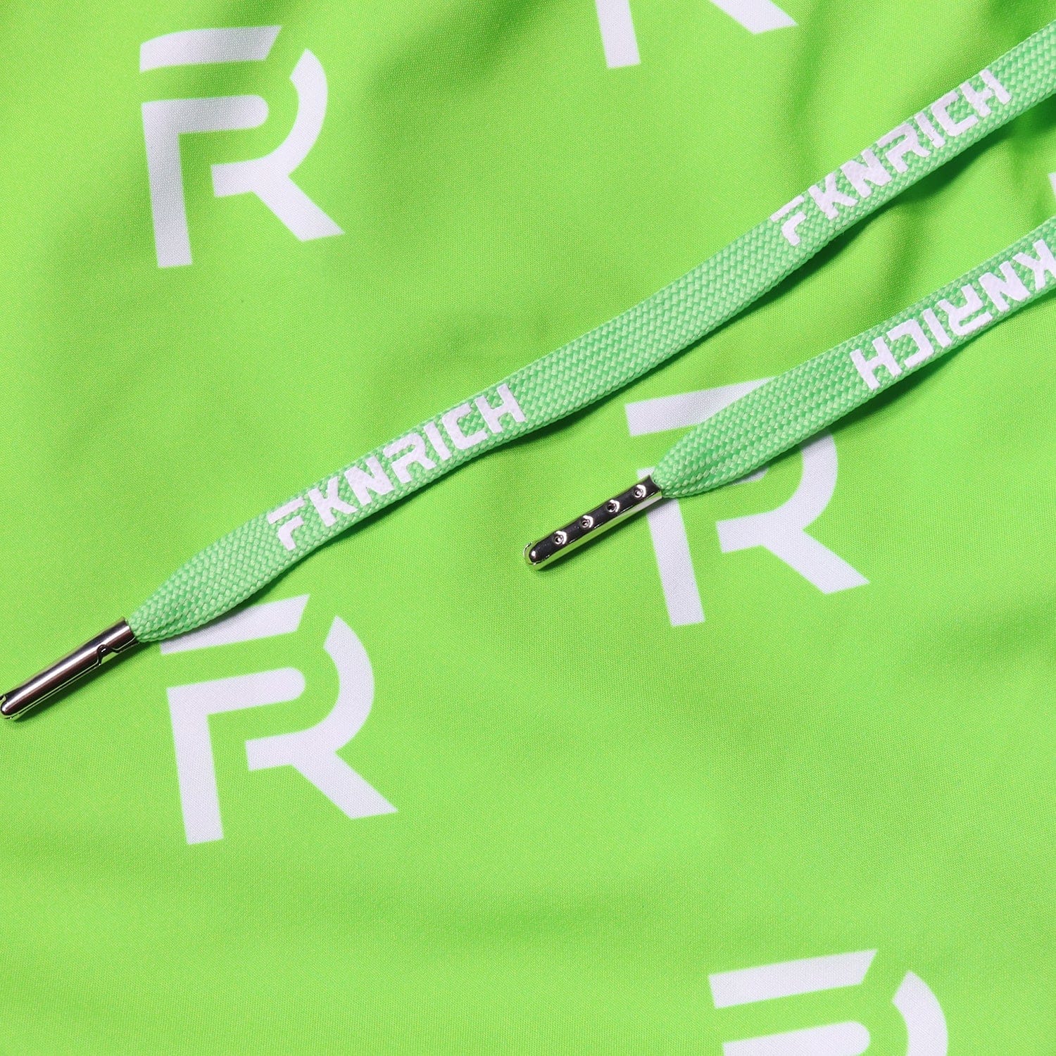 Men's Board Shorts - Neon Green - FKN Rich