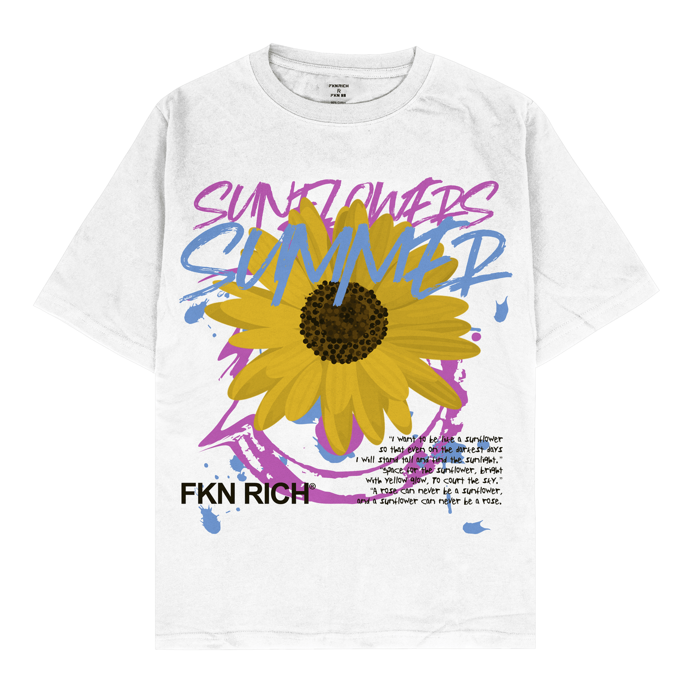 Sunflower Tee - FKN Rich