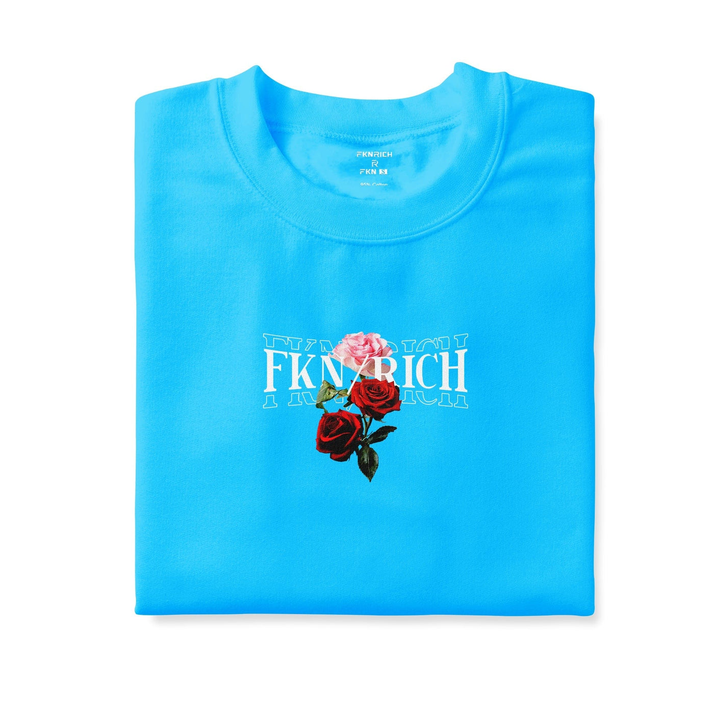 Oversized Roses Tee - FKN Rich